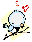 animated clip, bird singing